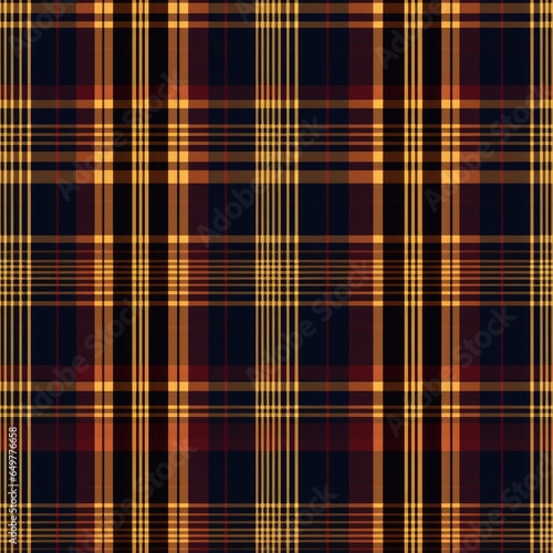 Tartan seamless pattern background in yellow, blue, red. Check plaid textured graphic design. Checkered fabric modern fashion print. New Classics: Menswear Inspired concept.