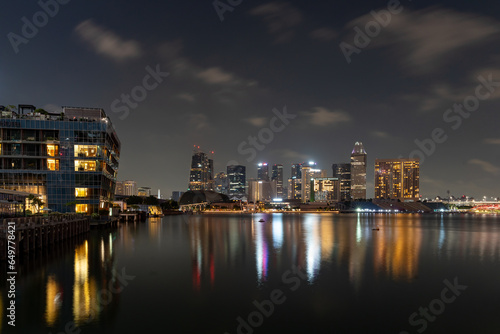 Canvas Print Views around Singapore , Asia,