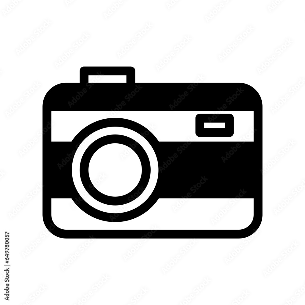 icon camera pocket, editable file icon camera pocket, editable file