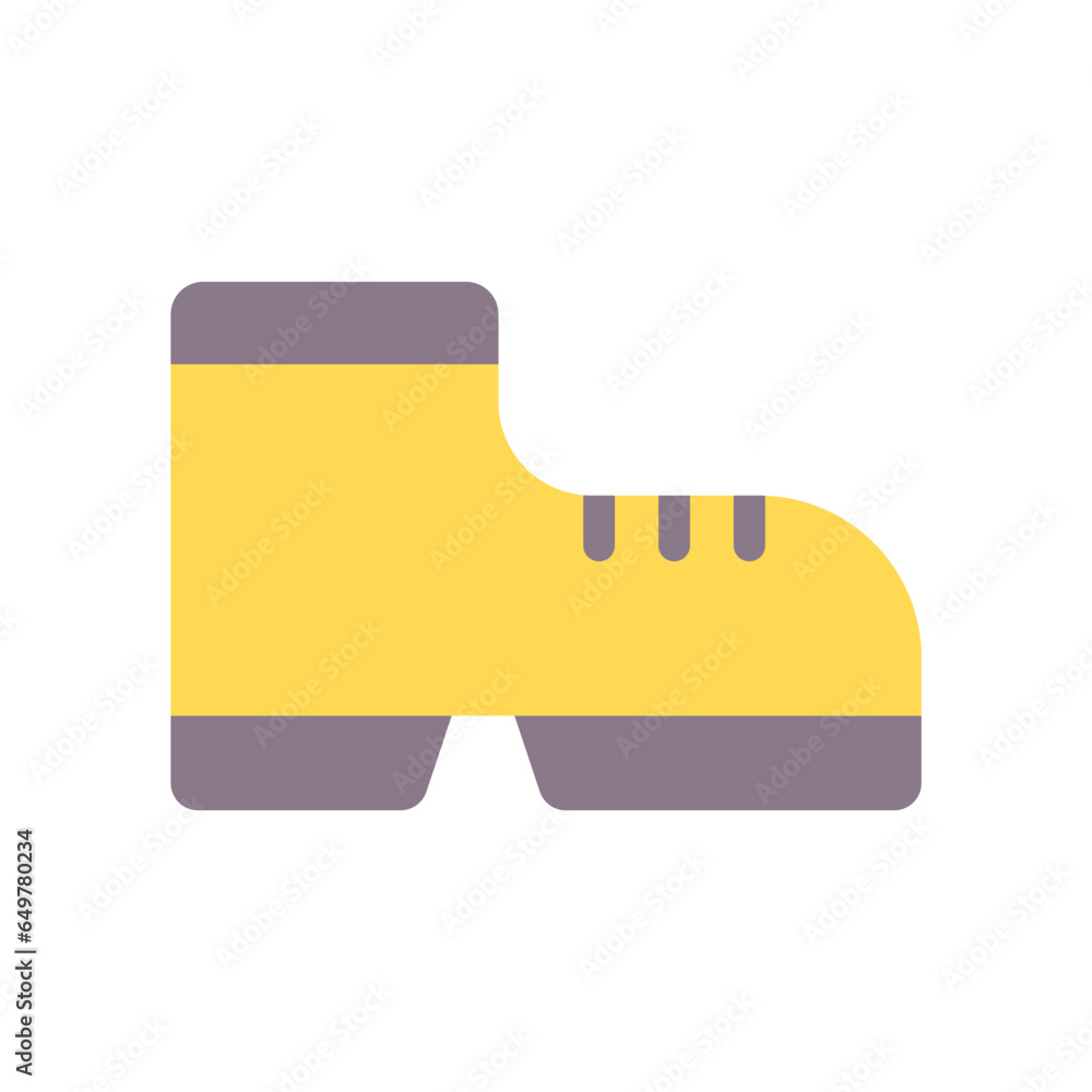 icon boots shoe, editable file