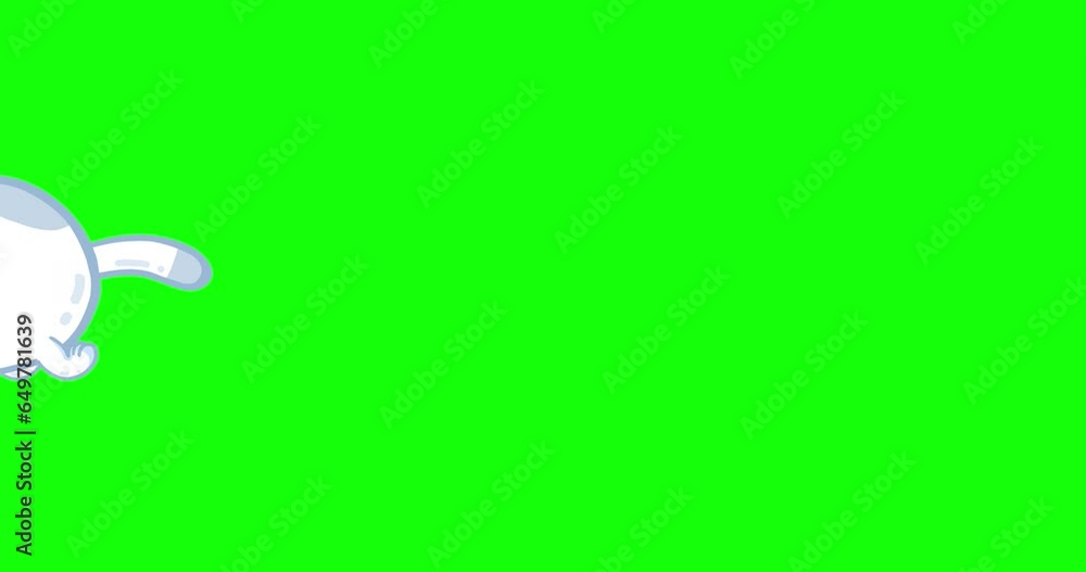Cartoon white fat cat run medium greenbox isolated. Seamless loop character cute funny isolated pet animation useful for any project. Cartoon white fat cat run medium greenbox isolated. Seamless loop character cute funny isolated pet animation useful for any project.