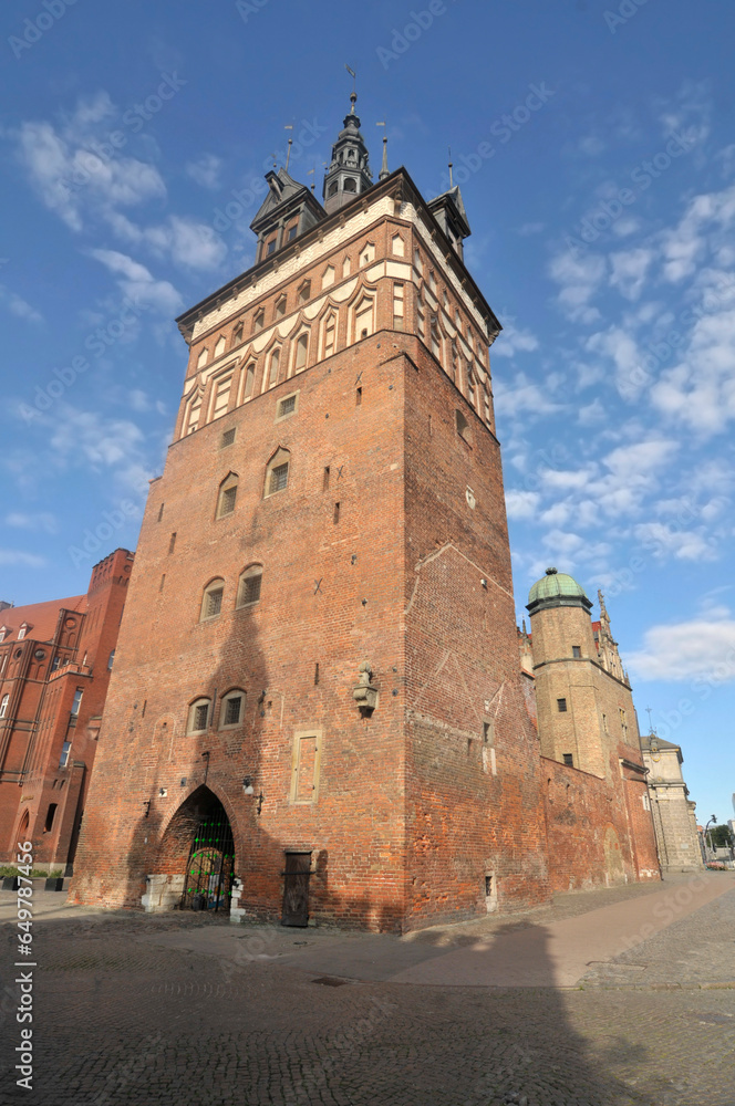 Prison tower and torture chamber in Gdańsk, Poland