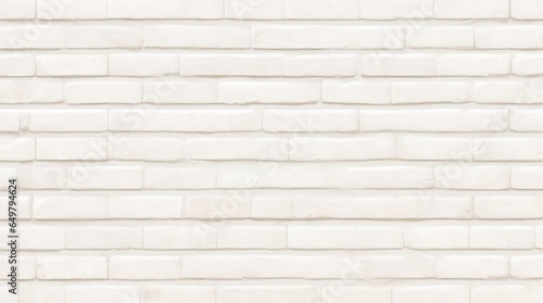 Cream and White Brick Wall Texture with Old-world Stonework Flooring