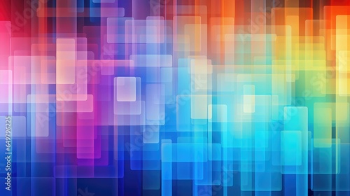 background grid spectrum composition illustration template geometric, colorful shape, brochure digital background grid spectrum composition