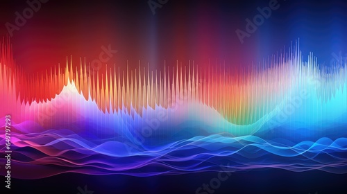 wave soundwave spectrum exploration illustration audio screen, abstract signal, frequency voice wave soundwave spectrum exploration
