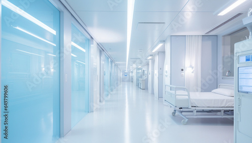 Medicine corridor interior clinical room hospital health emergency