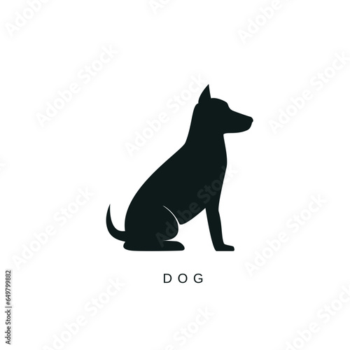 cat and dog black and white vector 