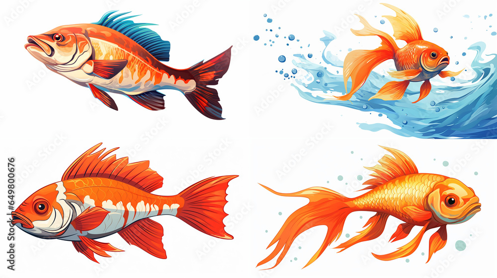 goldfish in aquarium goldfish in aquarium