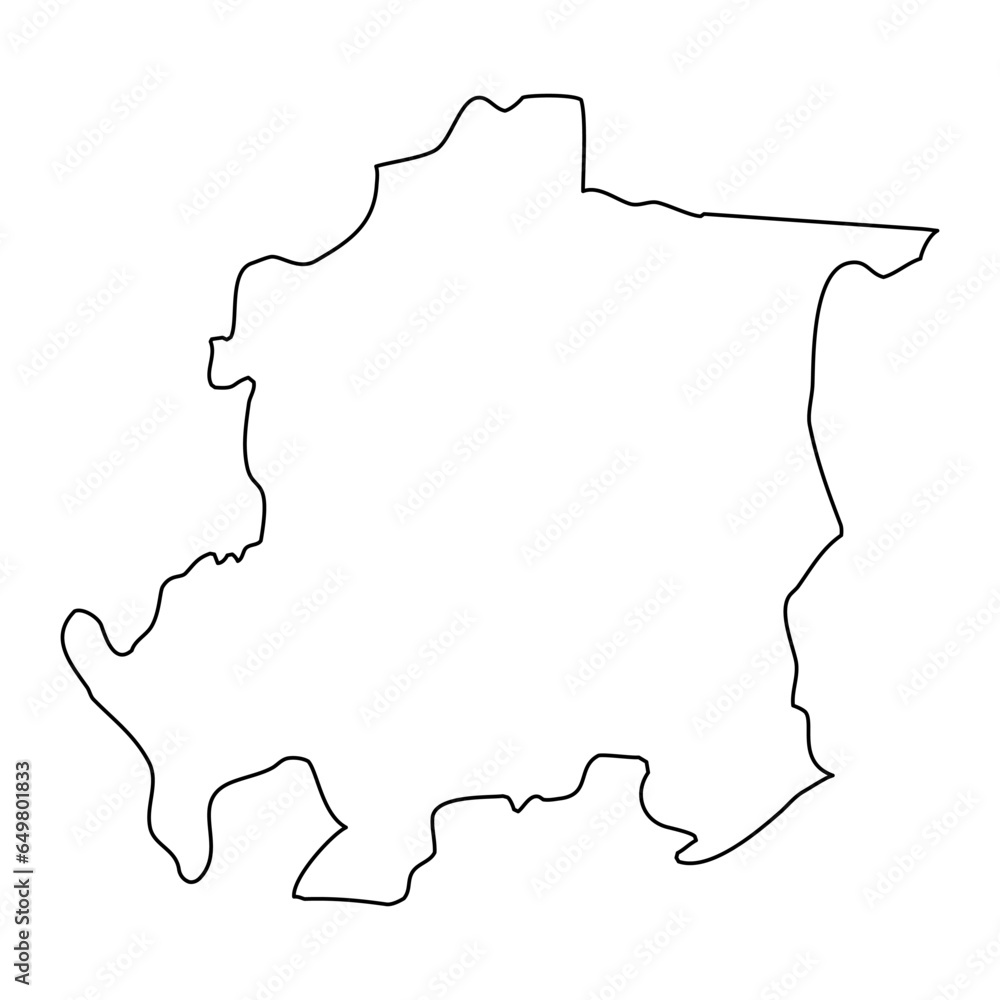 Yaracuy state map, administrative division of Venezuela. Yaracuy state map, administrative division of Venezuela.