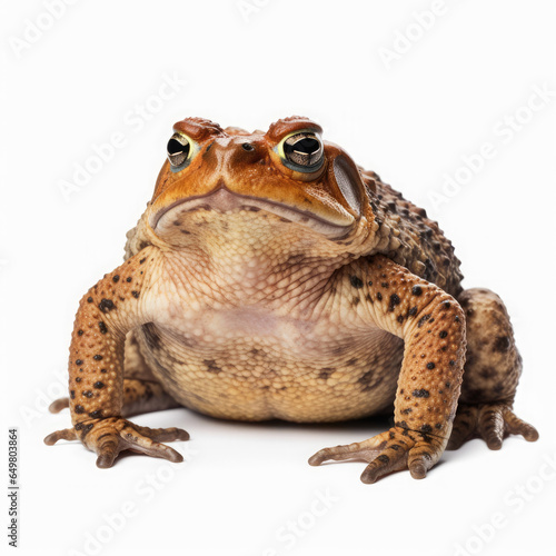 Toad on White background, HD