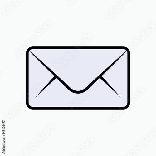 Envelope Icon. Message Symbol - Vector.