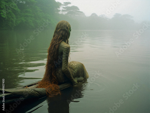 Folkloric brazilian mermaid photo