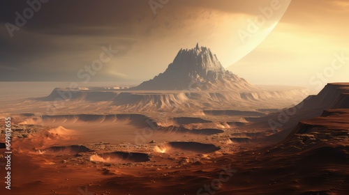red Mars Elysium Mons illustration planets ingenuity, helicopter red, planet isidis red Mars Elysium Mons