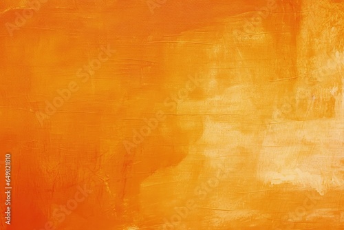 orange abstract background on canvas texture
