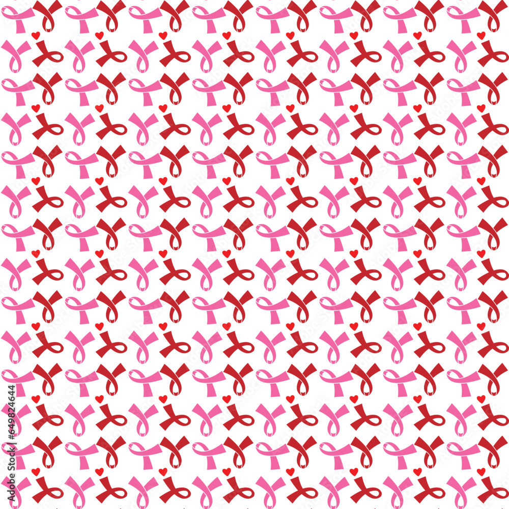 October is the World Breast Cancer Seamless Pattern background template with ribbon. October is the World Breast Cancer Seamless Pattern background template with ribbon.