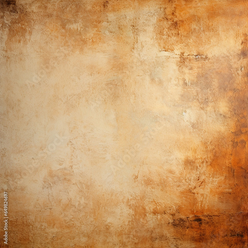 Brown Orange Rustic color wall background with texture to advertise or promote product and content