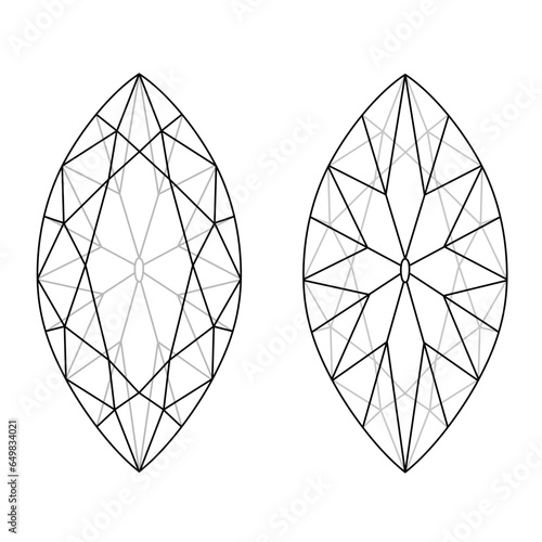 marquise diamond cut shape