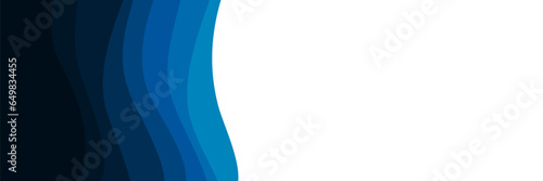 abstract blue wave pattern isolated white vector illustration design for wallpaper, backdrop, background, web banner, and design template