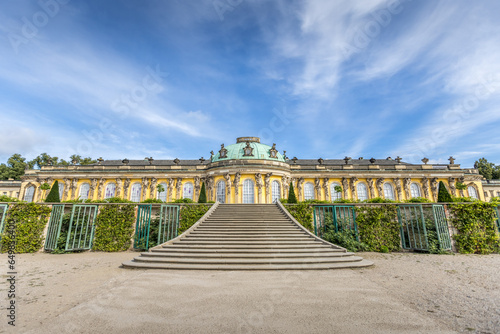 Palace Sanssouci in Potsdam, Germany