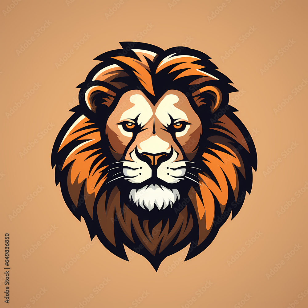 Lion Head Symbol