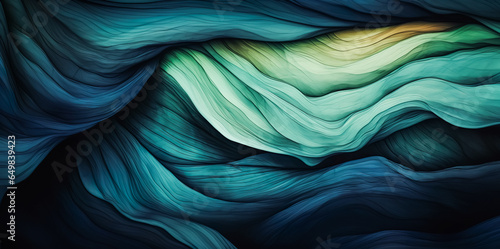 Abstract flowing of nature pattern lines texture color background.exotic wallpaper in painting style.wavy wave art shape