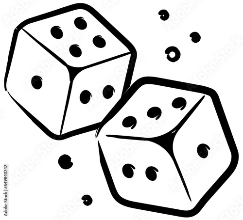 Rolling dice