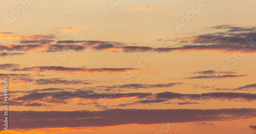 Fototapeta Naklejka Na Ścianę i Meble -  Clouds after rain at sunset. Background