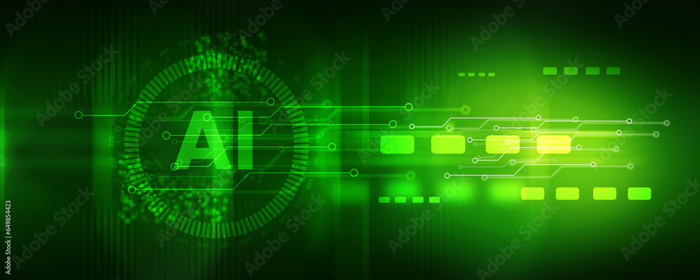 2d illustration Artificial Intelligence (AI) concept
2d illustration Artificial Intelligence (AI) concept