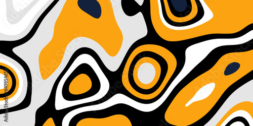 Abstract colorful paper cut background design .Modern vector illustrations with hand drawn organic shapes. Trendy multicolor contemporary design for prints,flyers,banners,brochures,invitations,covers.