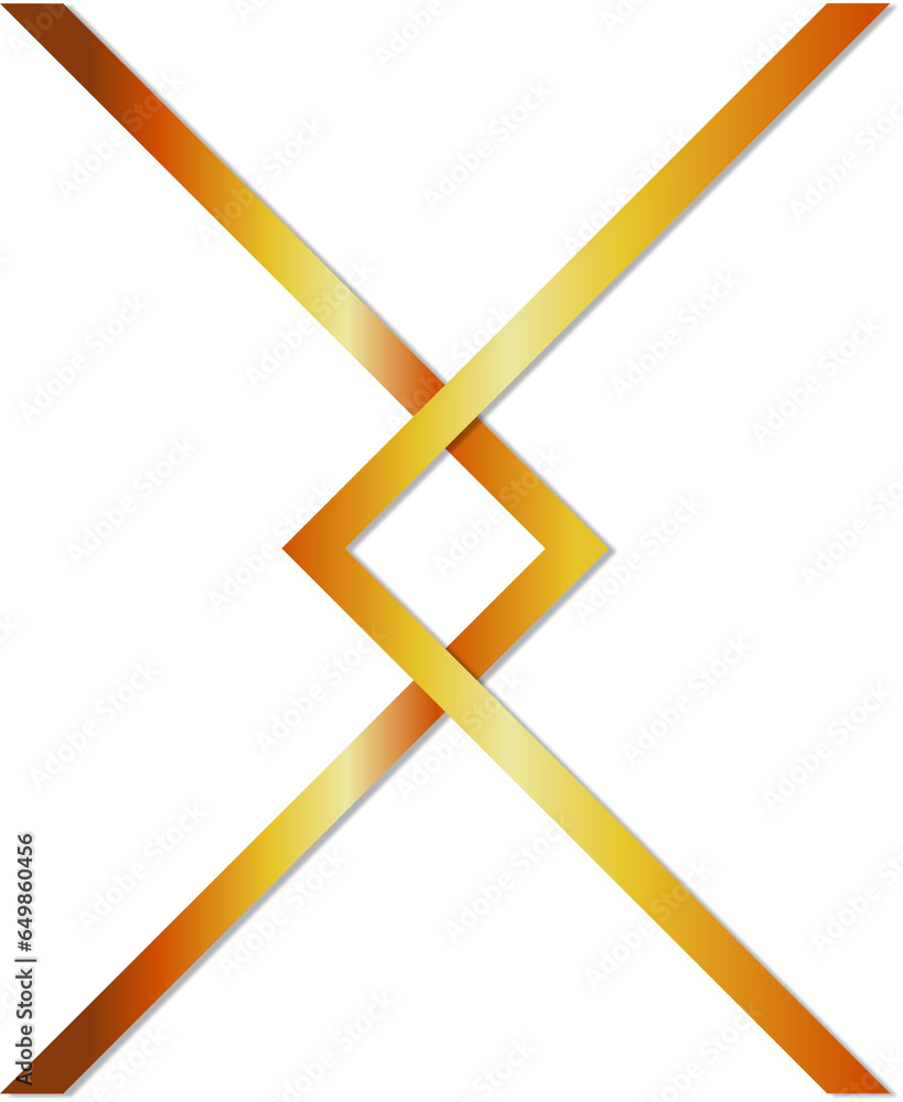 gold line arrow element gold line arrow element