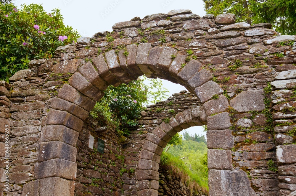 Archways Built Of Stone; County Wicklow, Ireland