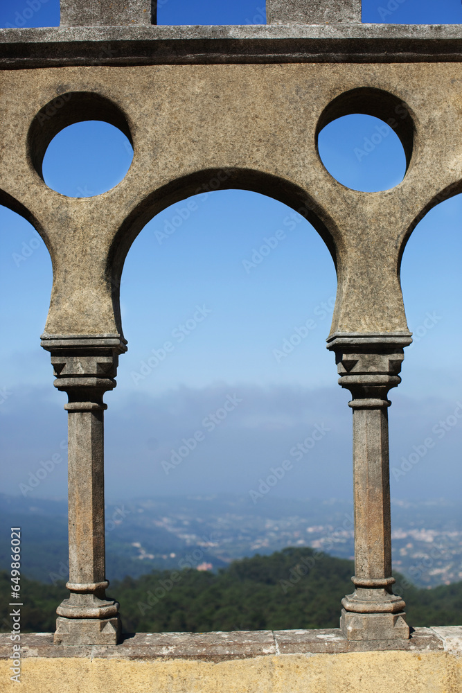 Palace Ruins With A View; Sintra, Portugal