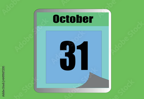 October days with dull colors