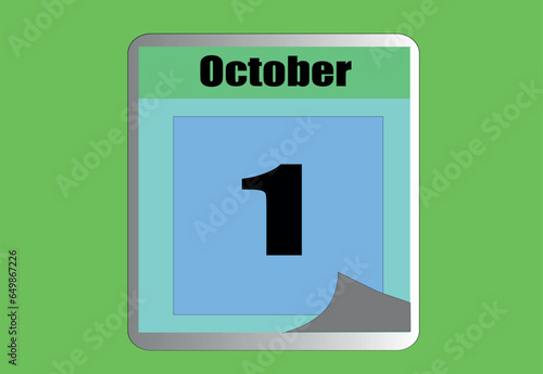 October days with dull colors