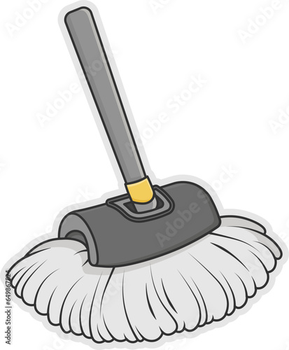 mop for cleaning the floor