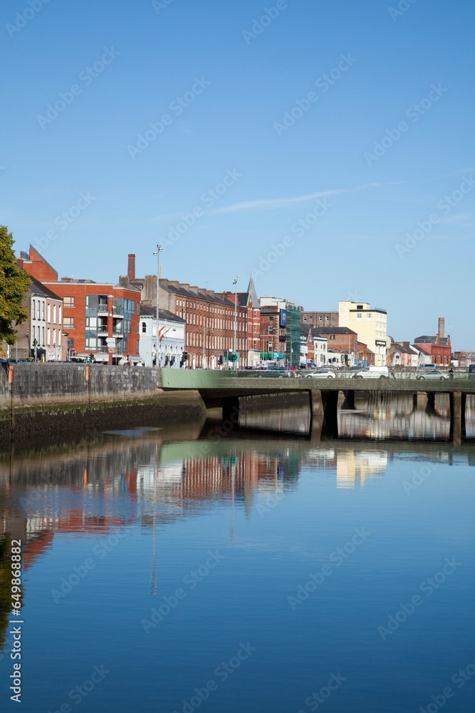 Bridge Over The River Lee; Cork City, County Cork, Ireland