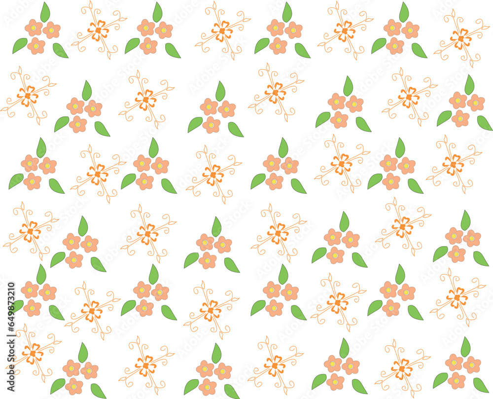 seamless pattern with flowers seamless pattern with flowers