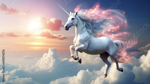 Unicorn in sky © neirfy