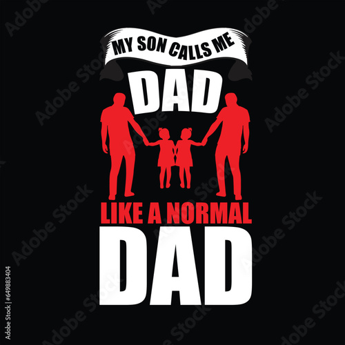 Father's day t-shirt design