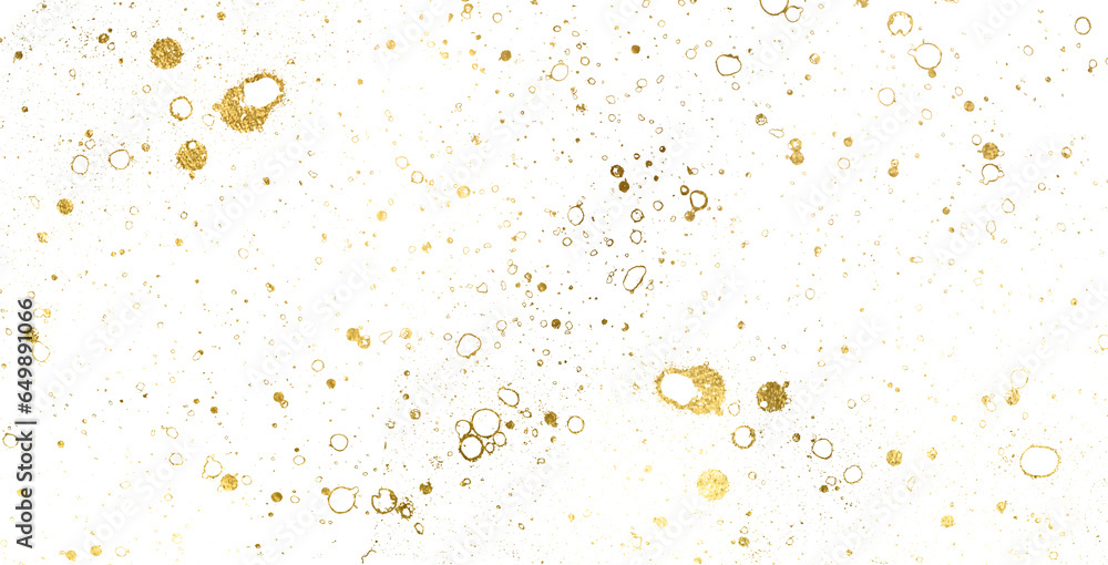 Gold sparkle splatter border . Gold Foil Frame Gold brush stroke on transparent background. Gold sparkle splatter border . Gold Foil Frame Gold brush stroke on transparent background.