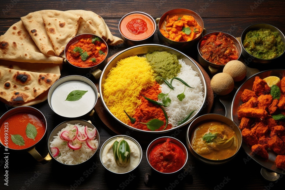 Assorted Indian recipes food various. Assorted Indian recipes food various.