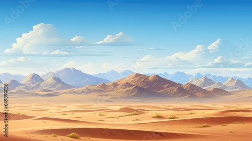 landscape kyzylkum desert desert illustration sand uzbekistan, asia travel, outdoor asian landscape kyzylkum desert desert