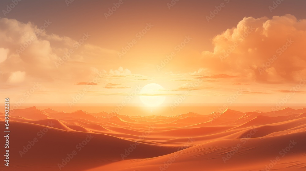 A backdrop of golden sands and radiant sunshine