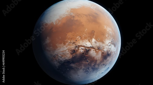 snow mars southern polar illustration science research, planet solar, pole background snow mars southern polar photo