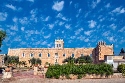 Italian Catholic monastery Beit Jamal in Israel. photo