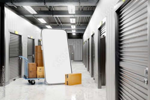 Storage spaces view from ou...