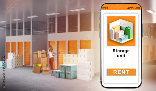 Storage units rent through ...