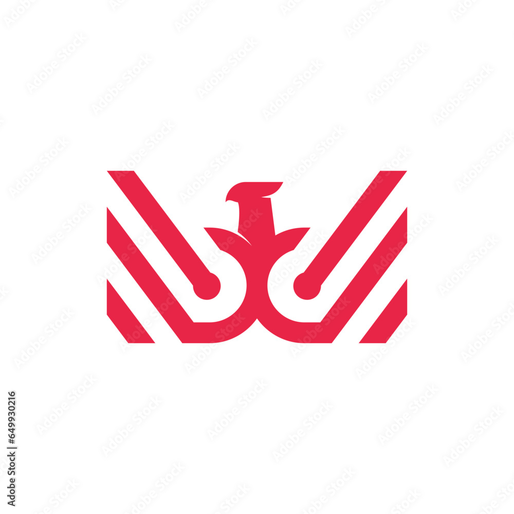 Eagle logo design element vector with creative concept Eagle logo design element vector with creative concept
