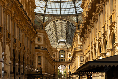Vittorio Emanuele II Gallery Milan, Italy.