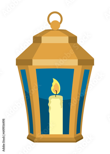golden ramadan lamp arabian
